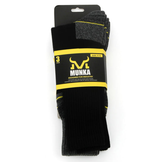 Munka 3 Pk Work Sock (MAW18653)