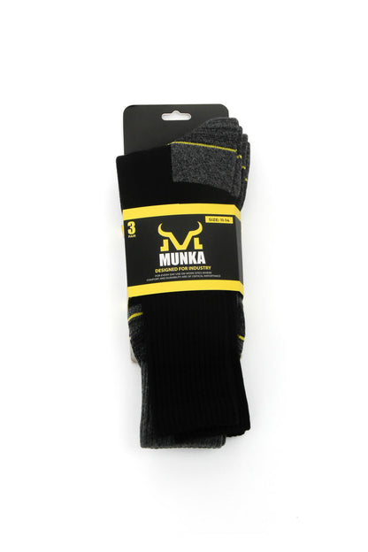 Munka 3 Pk Work Sock (MAW18653)